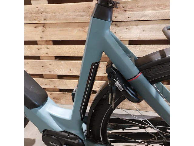 Elektrische fiets, amslod, kent, blauw - afbeelding 2 van  20