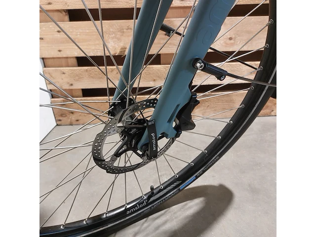 Elektrische fiets, amslod, kent, blauw - afbeelding 6 van  20