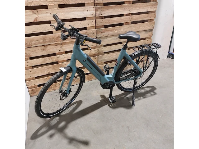 Elektrische fiets, amslod, kent, blauw - afbeelding 12 van  20