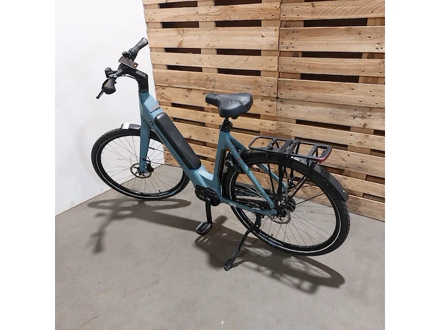 Elektrische fiets, amslod, kent, blauw - afbeelding 14 van  20