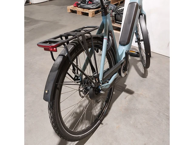 Elektrische fiets, amslod, kent, blauw - afbeelding 17 van  20