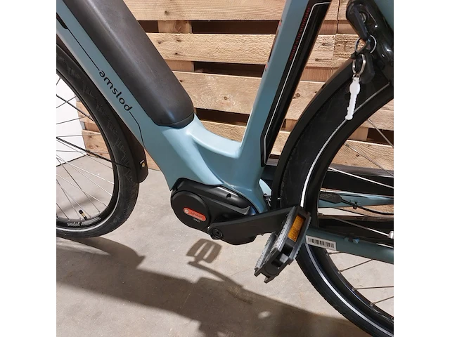 Elektrische fiets, amslod, kent, blauw - afbeelding 2 van  21
