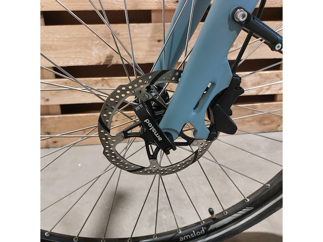 Elektrische fiets, amslod, kent, blauw - afbeelding 6 van  21