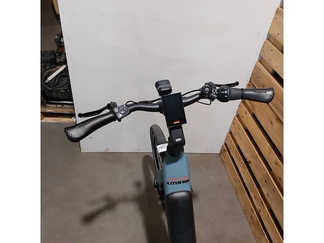 Elektrische fiets, amslod, kent, blauw - afbeelding 7 van  21