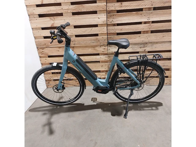 Elektrische fiets, amslod, kent, blauw - afbeelding 1 van  21