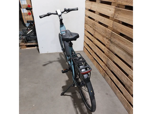 Elektrische fiets, amslod, kent, blauw - afbeelding 16 van  21