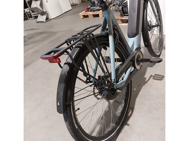 Elektrische fiets, amslod, kent, blauw - afbeelding 17 van  21