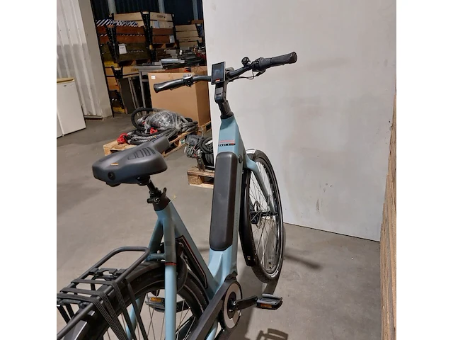Elektrische fiets, amslod, kent, blauw - afbeelding 18 van  21