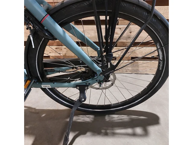 Elektrische fiets, amslod, kent, blauw - afbeelding 20 van  21
