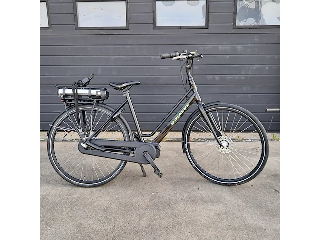 Elektrische fiets, batavus, e-fonk, zwart - afbeelding 4 van  11