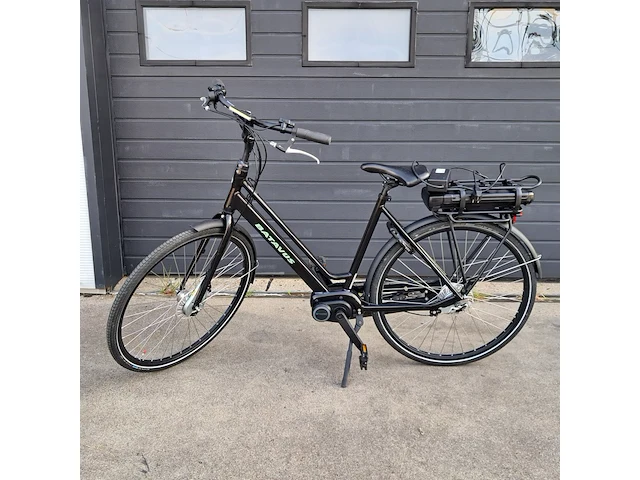 Elektrische fiets, batavus, e-fonk, zwart - afbeelding 1 van  10