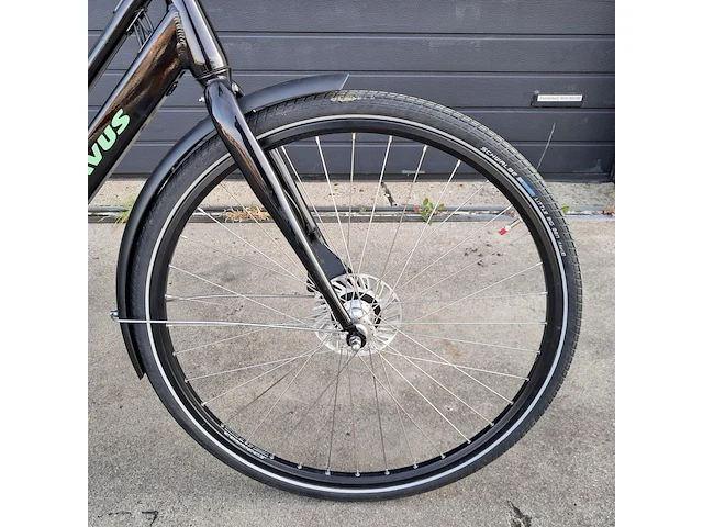 Elektrische fiets, batavus, e-fonk, zwart - afbeelding 4 van  10