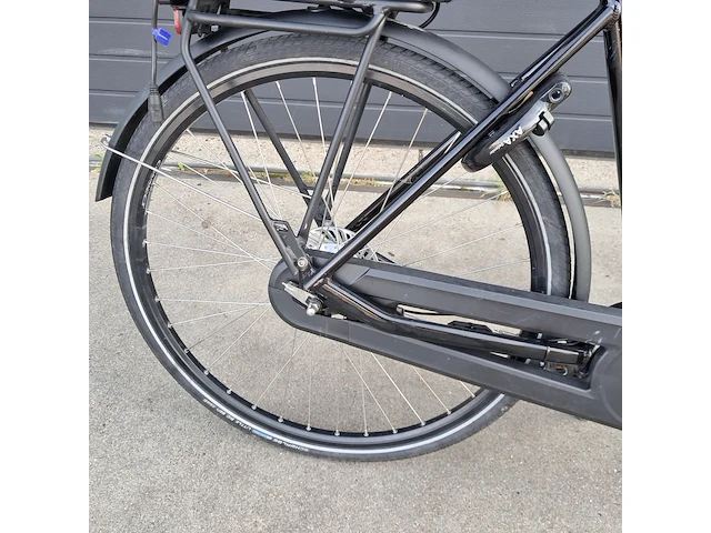Elektrische fiets, batavus, e-fonk, zwart - afbeelding 5 van  10