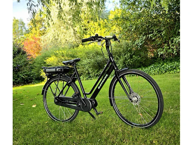 Elektrische fiets, batavus, e-fonk, zwart - afbeelding 2 van  10