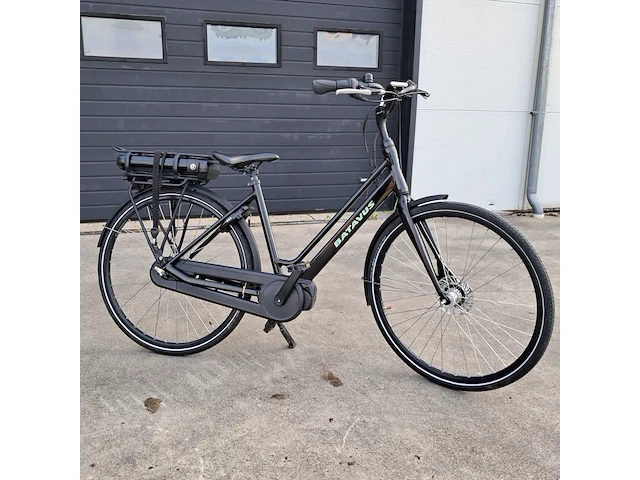 Elektrische fiets, batavus, e-fonk, zwart - afbeelding 3 van  10
