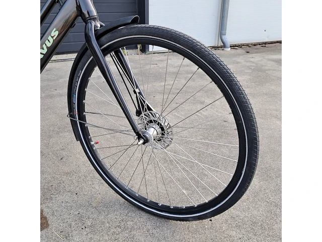 Elektrische fiets, batavus, e-fonk, zwart - afbeelding 4 van  10