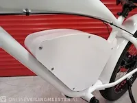Elektrische fiets beach cruiser, wit, bouwjaar 2023 - afbeelding 4 van  25