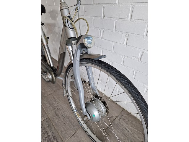 Elektrische fiets, gazelle, orange, grijs / chroom, 2010 - afbeelding 2 van  13