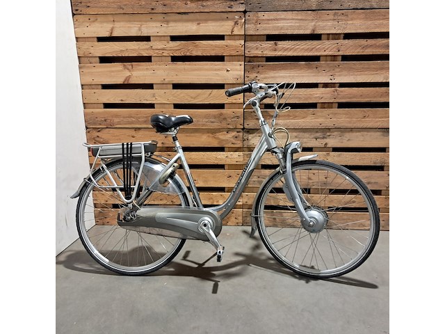Elektrische fiets, gazelle, orange, grijs / chroom, 2010 - afbeelding 1 van  13