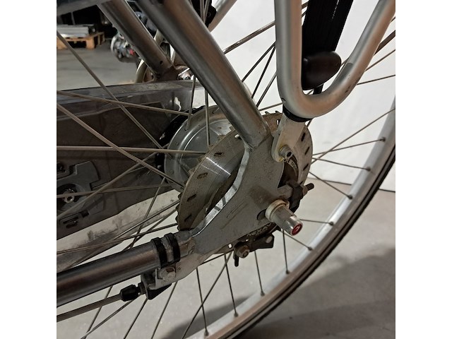 Elektrische fiets, gazelle, orange, grijs / chroom, 2010 - afbeelding 9 van  13