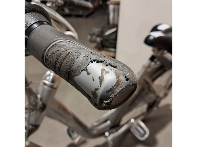 Elektrische fiets, gazelle, orange, grijs / chroom, 2010 - afbeelding 12 van  13