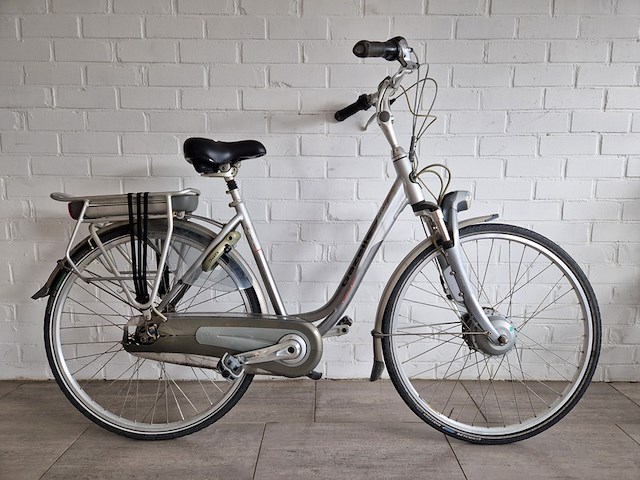 Elektrische fiets, gazelle, orange, grijs / chroom, 2010 - afbeelding 13 van  13