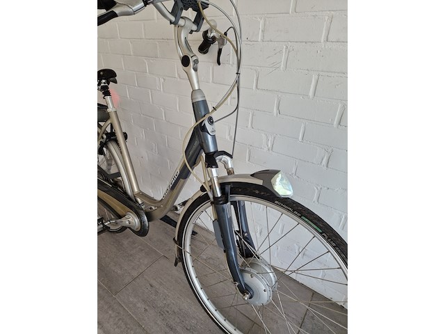 Elektrische fiets gazelle, orange innergy, grijs / chroom - afbeelding 2 van  5