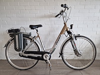 Elektrische fiets giant, twist double 26v, goud zilver - afbeelding 1 van  5