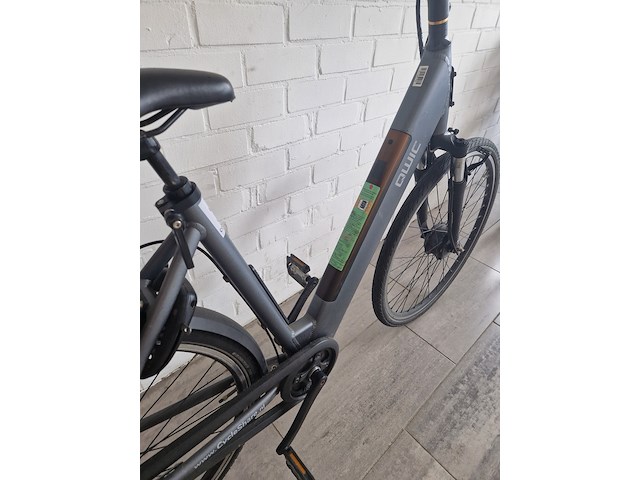 Elektrische fiets , qwic, fn7, donkergrijs / antraciet, 2022 - afbeelding 2 van  12