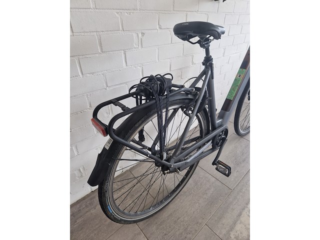 Elektrische fiets , qwic, fn7, donkergrijs / antraciet, 2022 - afbeelding 3 van  12