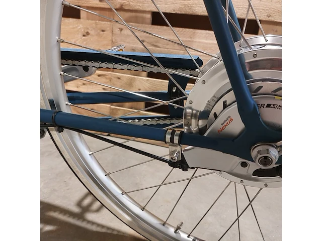 Elektrische fiets, roetz, road+, blauw, 2021 - afbeelding 2 van  18