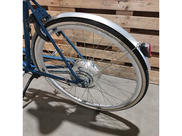 Elektrische fiets, roetz, road+, blauw, 2021 - afbeelding 13 van  18