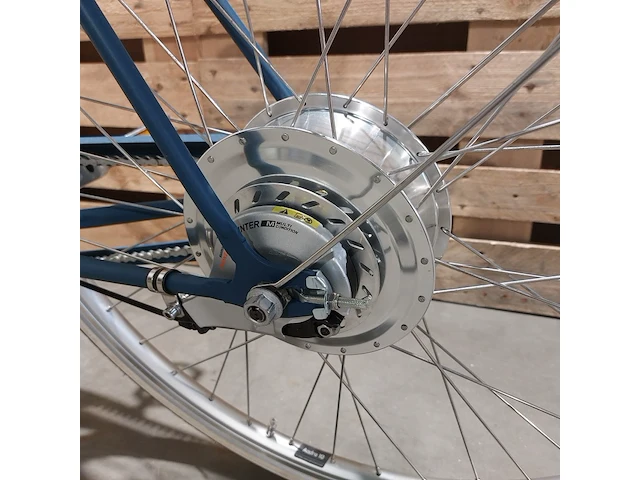 Elektrische fiets, roetz, road+, blauw, 2021 - afbeelding 14 van  18