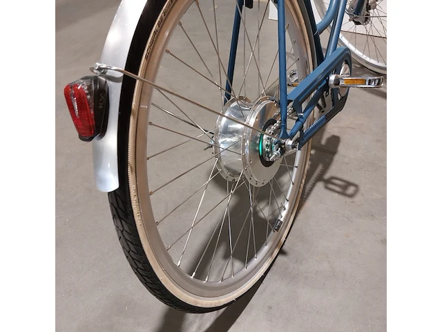 Elektrische fiets, roetz, road+, blauw, 2021 - afbeelding 16 van  18