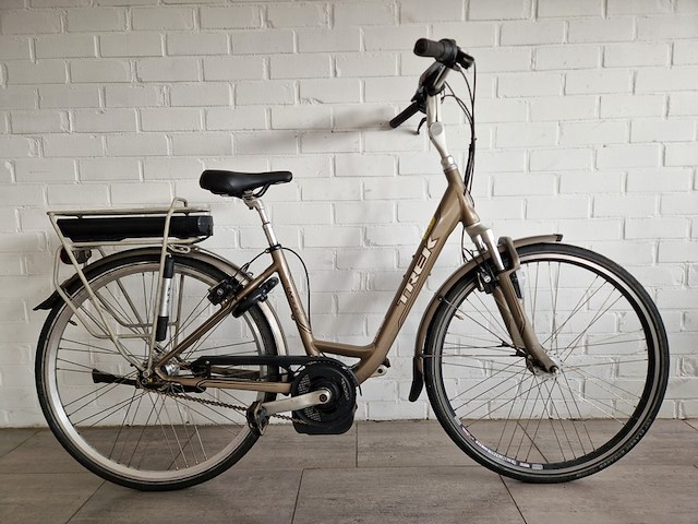 Elektrische fiets trek, l500, goud, 2012 - afbeelding 1 van  6