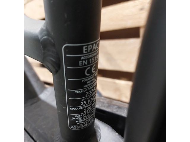 Elektrische fiets, voltara, alta, zwart - afbeelding 9 van  17