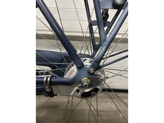 Elektrische fiets/e-bike 51 cm 3 versnellingen pointer, grande plus stone washed, stonewash blue - afbeelding 15 van  19