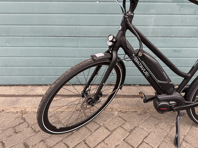Elektrische fiets/e-bike frame maat 48 7 versnellingen, batavus, dinsdag e-go, zwart mat - afbeelding 4 van  21