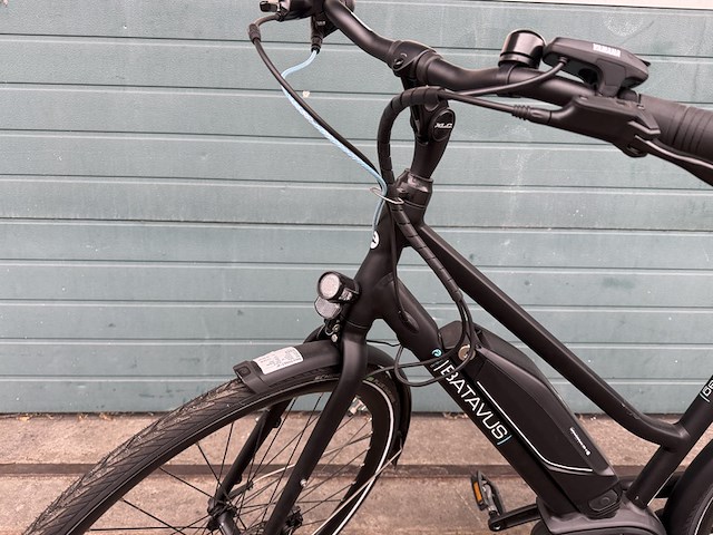 Elektrische fiets/e-bike frame maat 48 7 versnellingen, batavus, dinsdag e-go, zwart mat - afbeelding 5 van  21