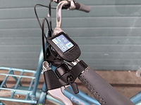 Elektrische fiets/e-bike frame maat 50 7 versnellingen, vogue, elite n7, mint blue - afbeelding 11 van  20