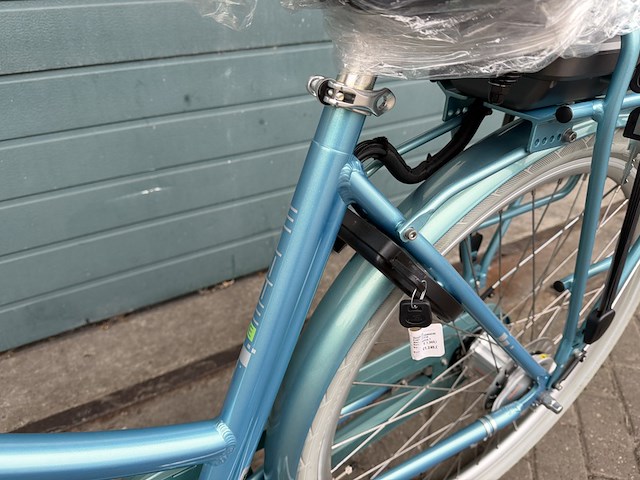 Elektrische fiets/e-bike frame maat 50 7 versnellingen, vogue, elite n7, mint blue - afbeelding 13 van  20