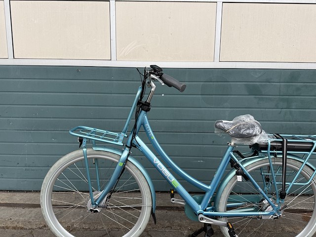 Elektrische fiets/e-bike frame maat 50 7 versnellingen, vogue, elite n7, mint blue - afbeelding 15 van  20