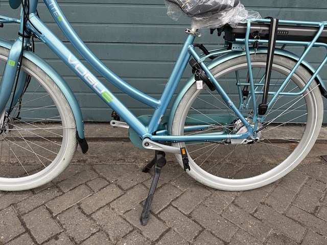 Elektrische fiets/e-bike frame maat 50 7 versnellingen, vogue, elite n7, mint blue - afbeelding 16 van  20