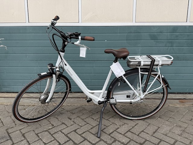 Elektrische fiets/e-bike frame maat 53 7 versnellingen, batavus, wayz e-go, parelmoer - afbeelding 1 van  18