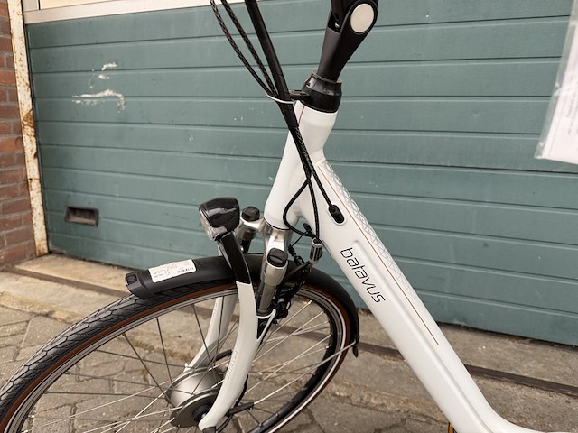 Elektrische fiets/e-bike frame maat 53 7 versnellingen, batavus, wayz e-go, parelmoer - afbeelding 15 van  18