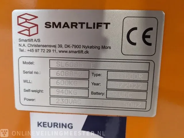 Elektrische glasvacuümhefrobot smartlift, sl608hl e, bouwjaar 2022 | 169 uur - afbeelding 14 van  51