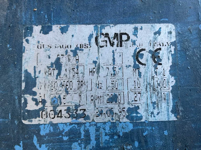 Elektrische gmp 3” beregeningspomp - afbeelding 7 van  7