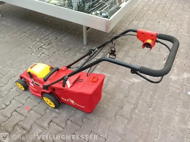 Elektrische grasmaaier wolf garten, a340e, bouwjaar 2018 - afbeelding 7 van  14
