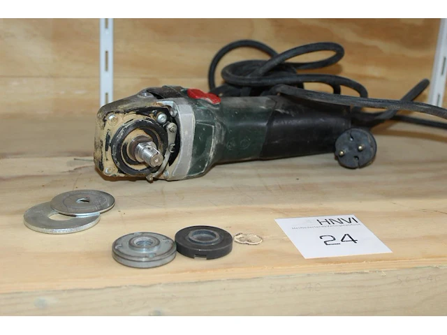 Elektrische haakse slijper metabo. - afbeelding 1 van  2
