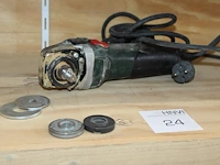 Elektrische haakse slijper metabo. - afbeelding 1 van  2